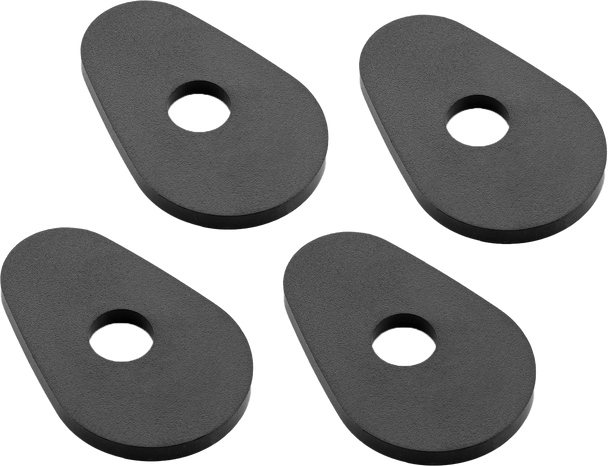 Rizoma Turn Signal Mounting Kit 4 Pcs Black Fr212B