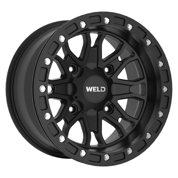 Weld Wheels Raptor Beadlock Satin Blk 14X8 4+4 4X137 U500A8042400