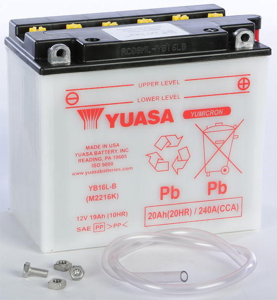 Yuasa Battery Yb16L-B Conventional Yuam2216K