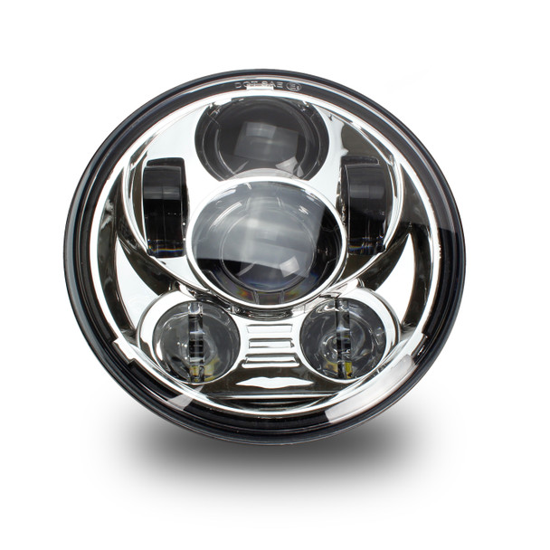 Cyron Headlight 5.75" Chrome 6 Projector Abig5-B6Kc