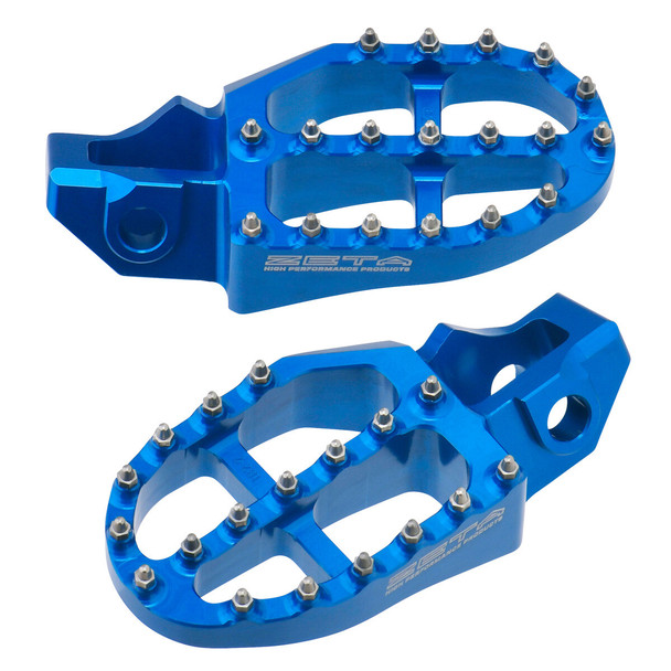 DRC Aluminum Footpegs Hus H-Blue Ze93-1829