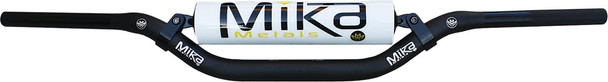 Mika Metals Handlebar Pro Series Os 1-1/8" Mini High Bend Wht Mk-11-Mih-White