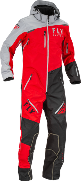 Fly Racing Cobalt Shell Sb Monosuit Red/Grey Lg 470-4357L