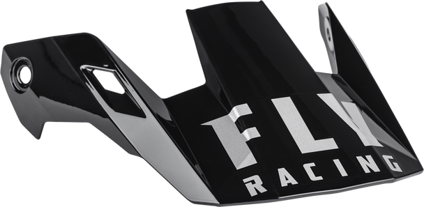 Fly Racing Rayce Helmet Visor Black/White Xl 73-91155