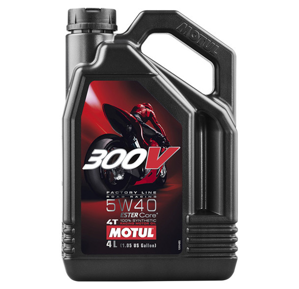 Motul - 300V Fl Road Racing 5W40 4 Liter 104115