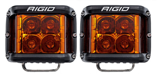 Rigid D-Ss Series Spot Pair Amber Pro 262214