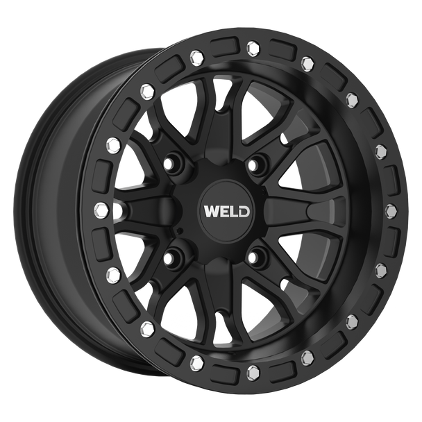 Weld Wheels Raptor Beadlock Satin Blk 15X10 5+5 4X156 U500B0043500