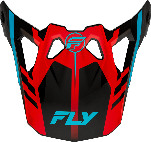 Fly Racing Formula Cp Krypton Visor Red/Black/Blue M-2X 73-0043
