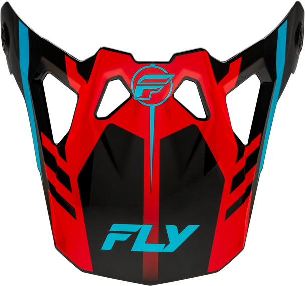 Fly Racing Formula Cp Krypton Visor Red/Black/Blue Ys-S 73-0042