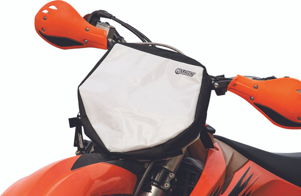 Holeshot Front Number Plate Bag Black 80026660