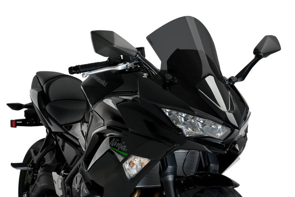 Puig Windscreen R-Racer Dark Smoke Kaw 3880F