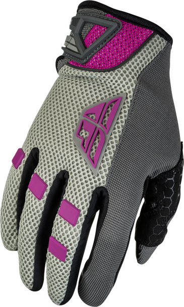 Fly Racing Women'S Coolpro Gloves Grey/Pink 3X 476-62163X