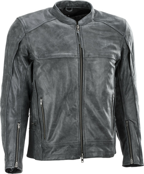 Highway 21 Gunner Jacket Gunmetal Sm #6049 489-1015~2