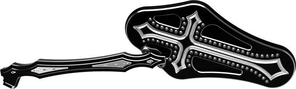 Prec. Billet Billet Mirrors Darkside Black Drk-520-All-Blk