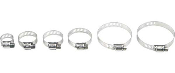 Helix Stainless Steel Hose Clamps 26-51Mm 10/Pk 111-6224