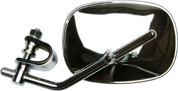 Emgo Harley Style Mirror 10Mm 3/4" 7/8" 1" Clamp 20-49800