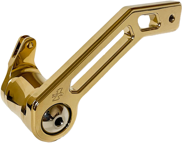 Pro One T-Rex Shorty Brake Arm Gold `08-13 Touring 500772Tin