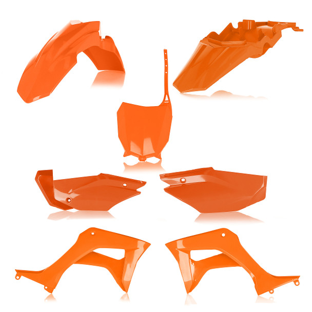 Acerbis Full Plastic Kit Hon Orange 2861935226