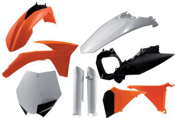 Acerbis Plastic Kit Orange 2205282882