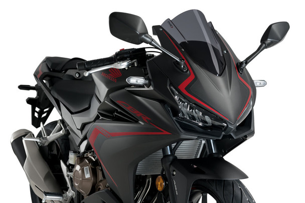 Puig Windscreen Racing Dark Smoke Hon 3613F
