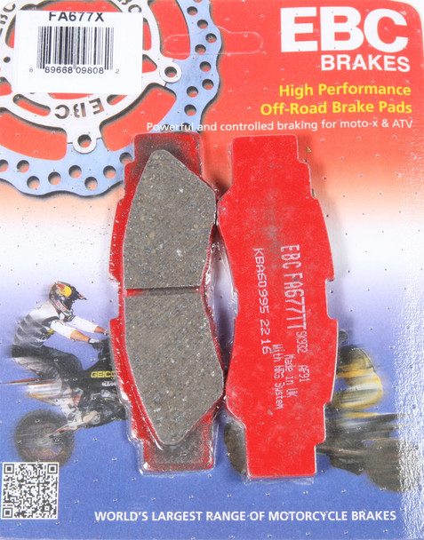 EBC Brake Pads Fa677X Carbon X Series Fa677X