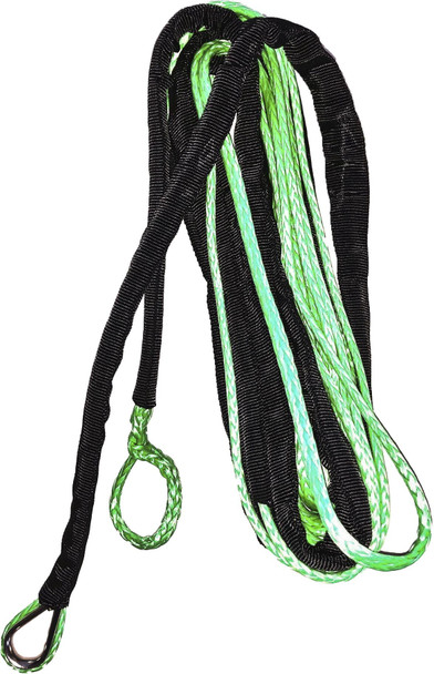 Open Trail Synthetic Winch Rope 1/4" Diameter X 50 Ft. Green 700-4150