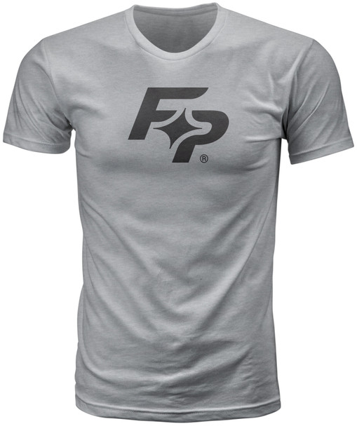 Fire Power Tee Grey Heather 2X 99-81112X