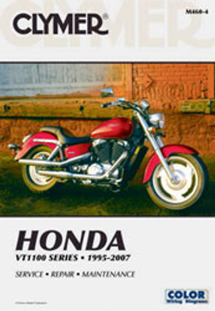 Clymer Repair Manual Hon Vt1100C2 Cm4604