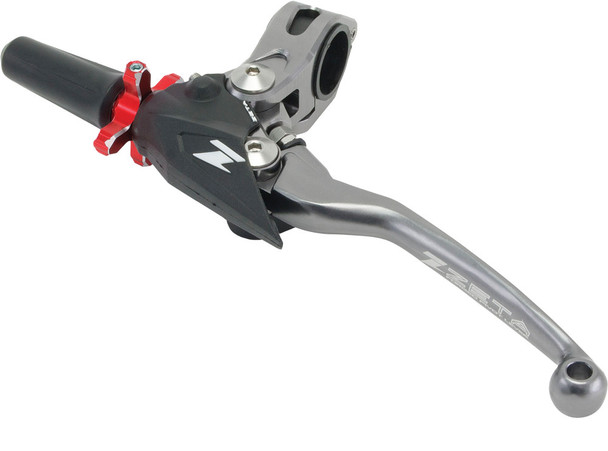Zeta Pivot Perch Fp 4-Finger Titanium/Red Ze43-2410