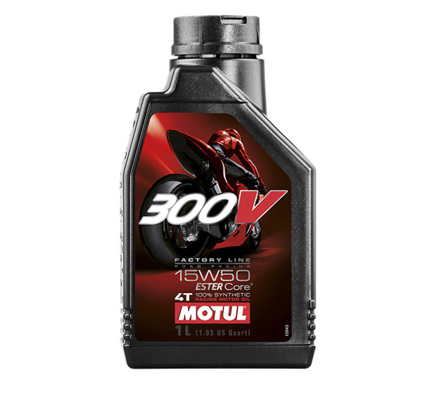 Motul - 300V Fl Road Racing 15W50 1 Liter 104125