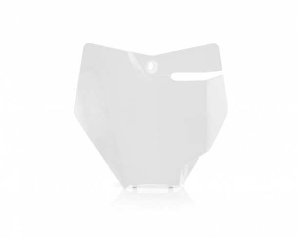 Acerbis Front Number Plate White 2685950002