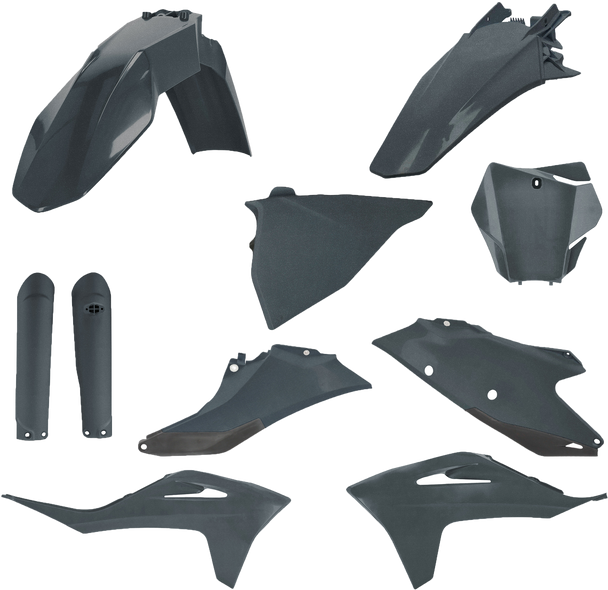 Acerbis Full Plastic Kit Gas Grey Metallic 2872797297