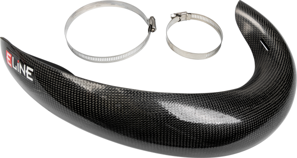 E-Line Accessories Carbon Fiber Pipe Guards Hon/Kaw/Ktm/Yam Hpgh70