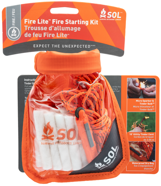 Amk Sol Fire Lite Kit In Dry Bag 6/Pk 0140-1234