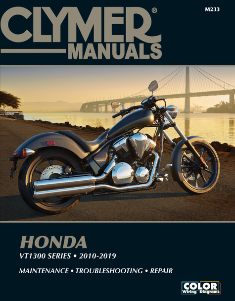 Clymer Repair Manual Hon Vt1300 Cm233