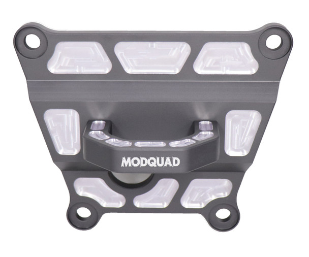 Modquad Rear Differential Plate W/Hook Grey Pol Rzr-Rdh-Xp1Ks-G