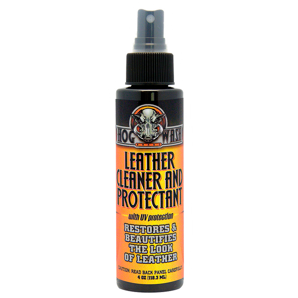 Hog Wash Leather Cleaner & Protectant W/Uv Protection 4Oz Hw0547