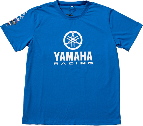 D-Cor Yamaha Racing T-Shirt Blue Lg 80-118-3