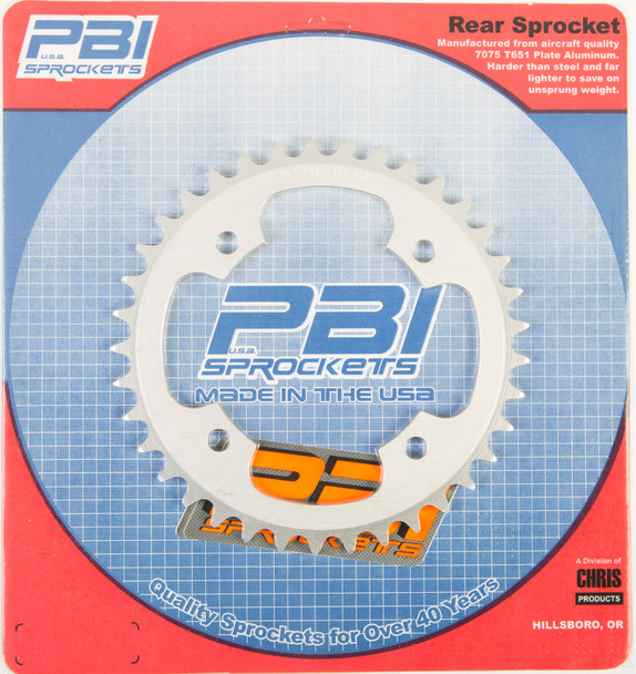 Pbi Rear Sprocket Aluminum 37T-520 Kaw 4081-37-3