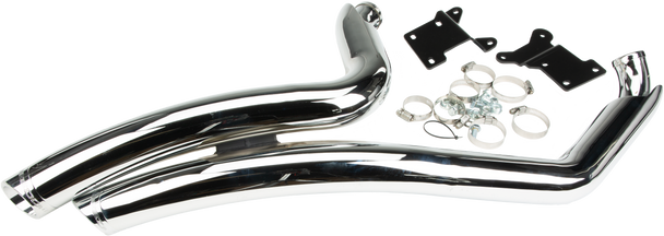 Freedom Radical Radius Chrome W/Chrome Tip M8 Softail Hd00707