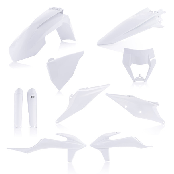 Acerbis Full Plastic Kit White 2791546811