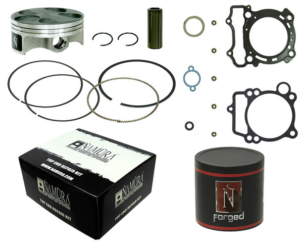 Namura Top End Kit Hc Forged 76.95/+0.01 13.5:1 Gas/Yam Fx-40033-Bk