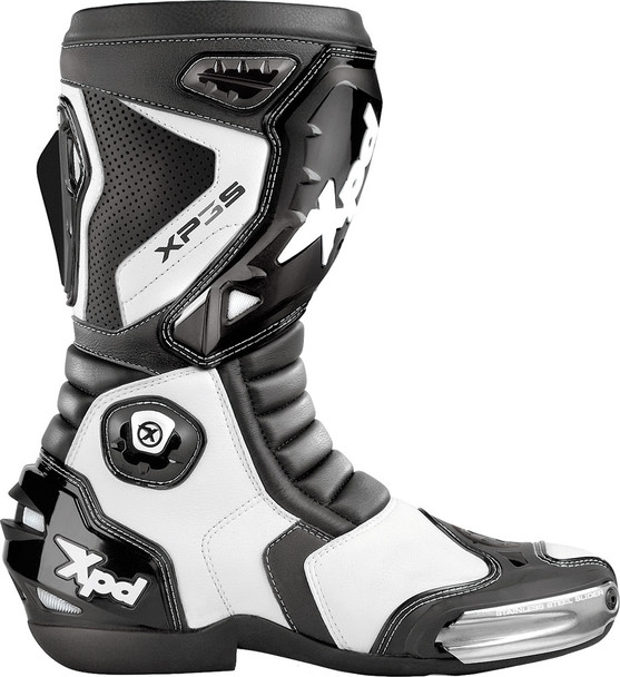 Spidi Xp3-S Boots Black/White E47/Us12 S55-011-47