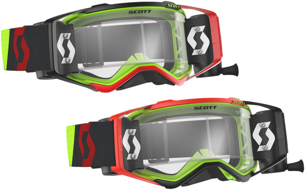 Scott Prospect Wfs Goggle Yellow/Red W/Clear Lens 262590-4039113