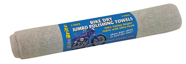 Bike Brite Bike Dry Jumbo Polishing Towel Mc99000
