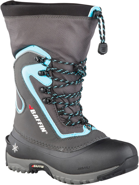 Baffin Women'S Flare Boots Charcoal/Teal Sz 09 Lite-W004-Cal-09
