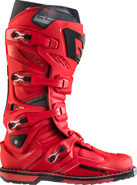 Gaerne Sg-22 Boots Red Sz 08 2262-005-08