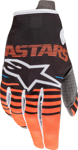 Alpinestars Youth Radar Gloves Anthracite/Orange Md 3541820-1444-M