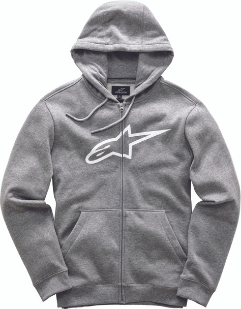 Alpinestars Ageless Fleece Hoodie Grey Md 1017-53007-1026-Md