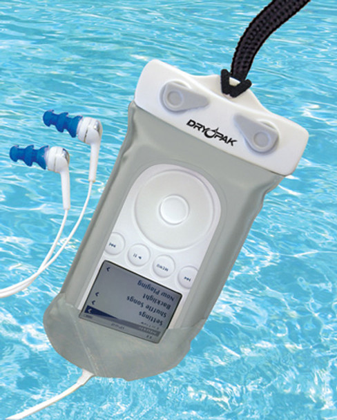 Kwik Tek Dry Pak Waterproof Mp3 Case W Earbuds Dp-Mp31